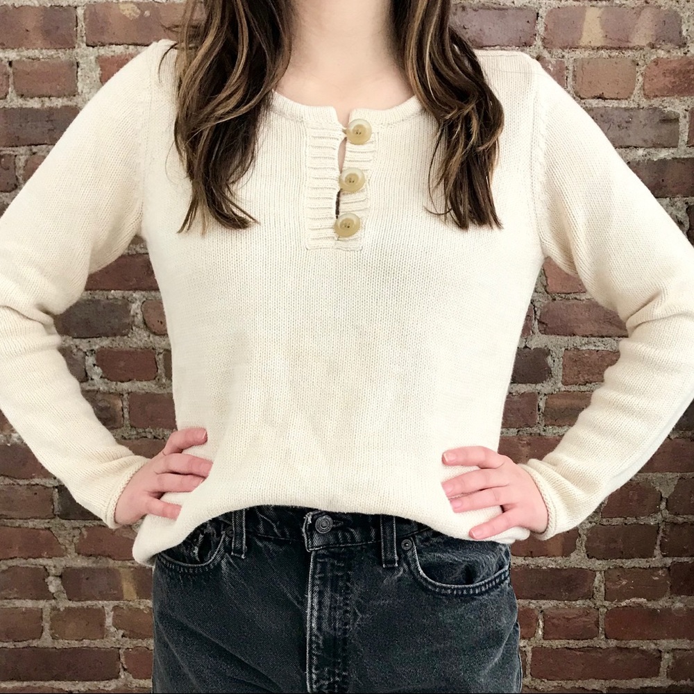 Rag & Bone Valreen V-Neck Sweater Top - Picture 4 of 4